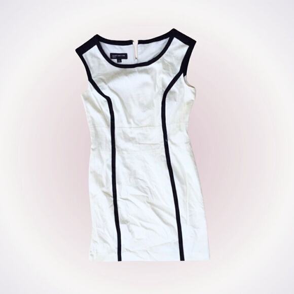 Jones New York White Structured Sleeveless Dress | Sz 4 - Picture 1 of 4